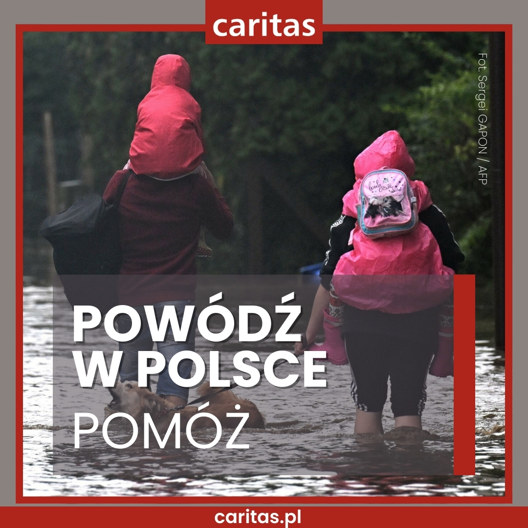 Zbiórka do puszek na pomoc powodzianom